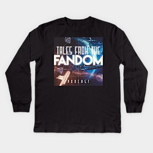 Tales from the Fandom Podcast Original Logo Kids Long Sleeve T-Shirt